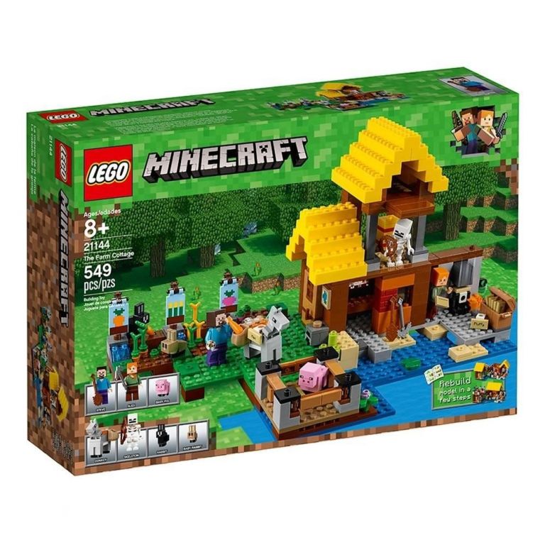 Minecraft Papercraft Overworld Set Lego Minecraft La Caba ±a De La ...