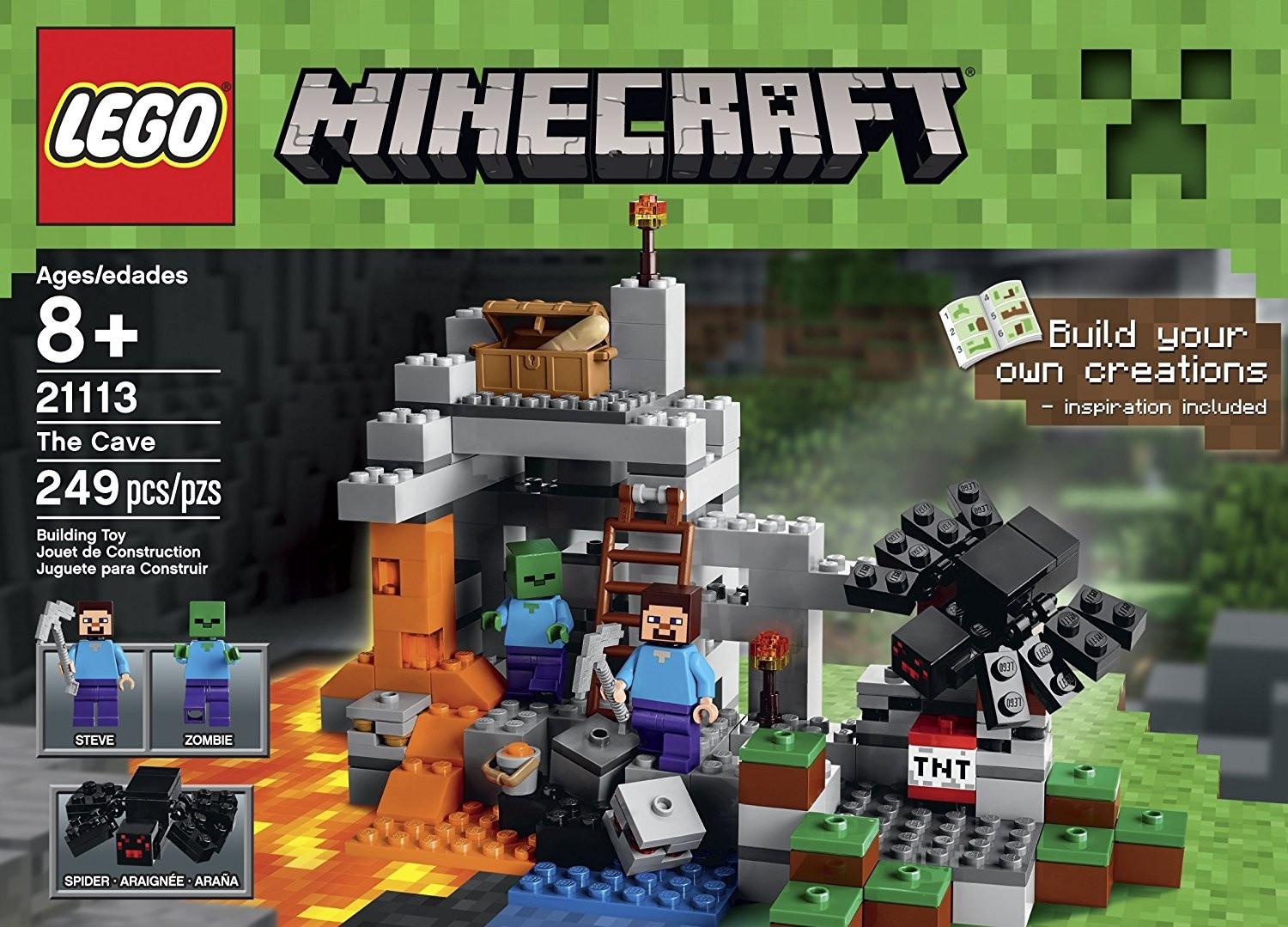 Minecraft Papercraft Overworld Set Minecraft Playset toys Buy Line From ...