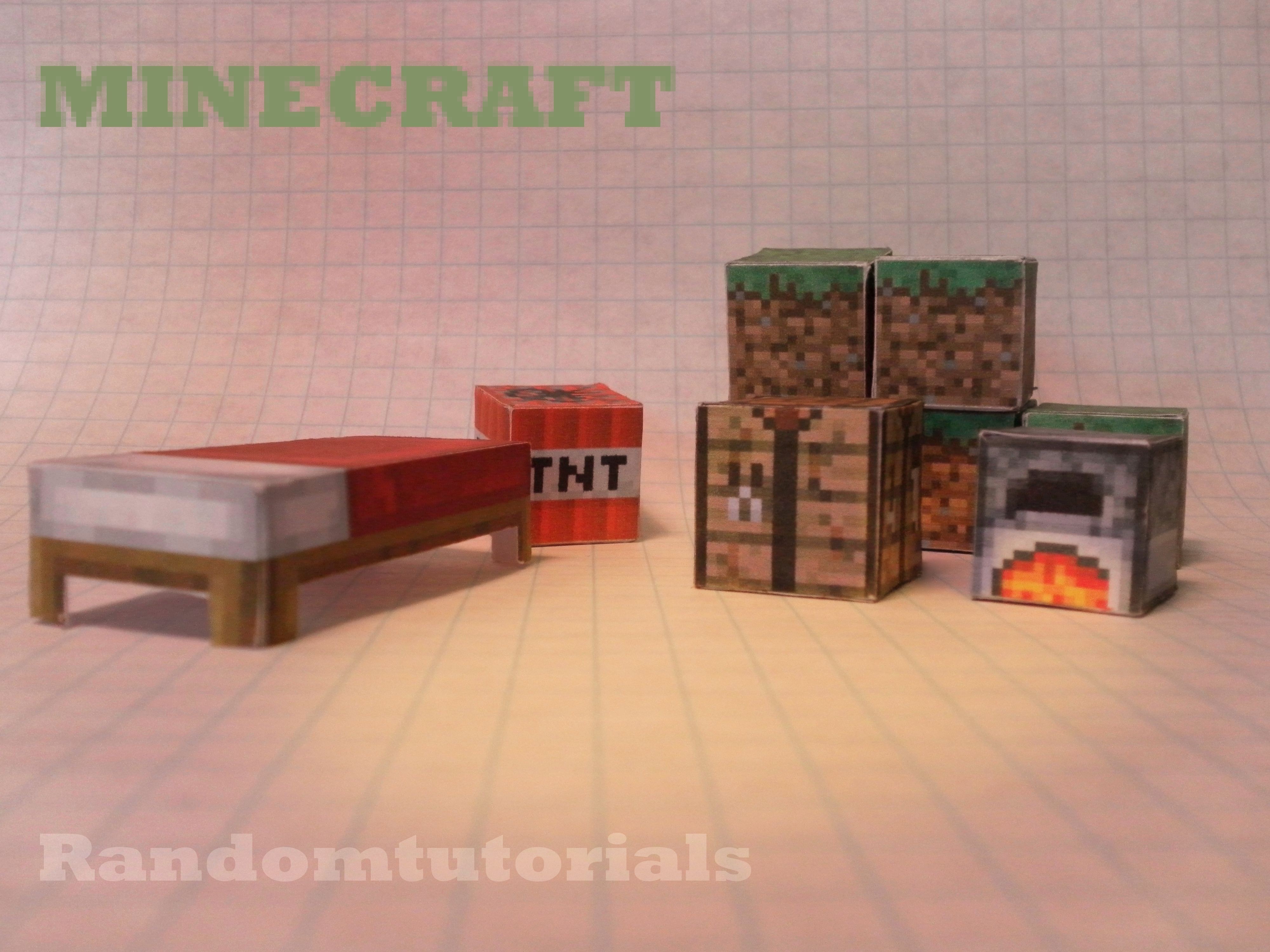 Minecraft Papercraft Review thees Miniature Minecraft Paper Crafts are Fun and Fairly Easy to