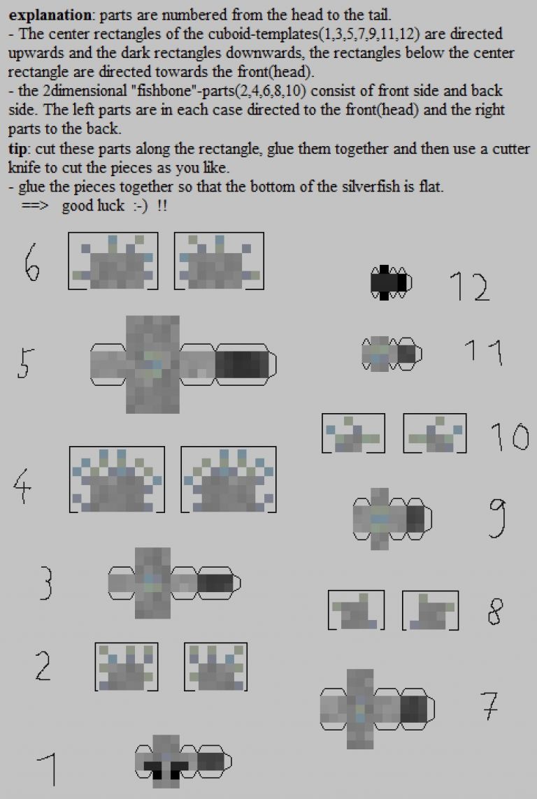 Printable Minecraft Papercraft Sheep - Printable Papercrafts ...