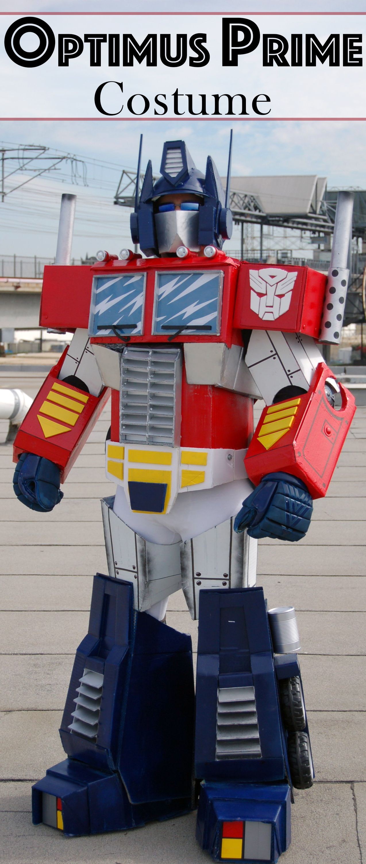 Optimus Prime Papercraft Optimus Prime Costume Armor N Props Pinterest