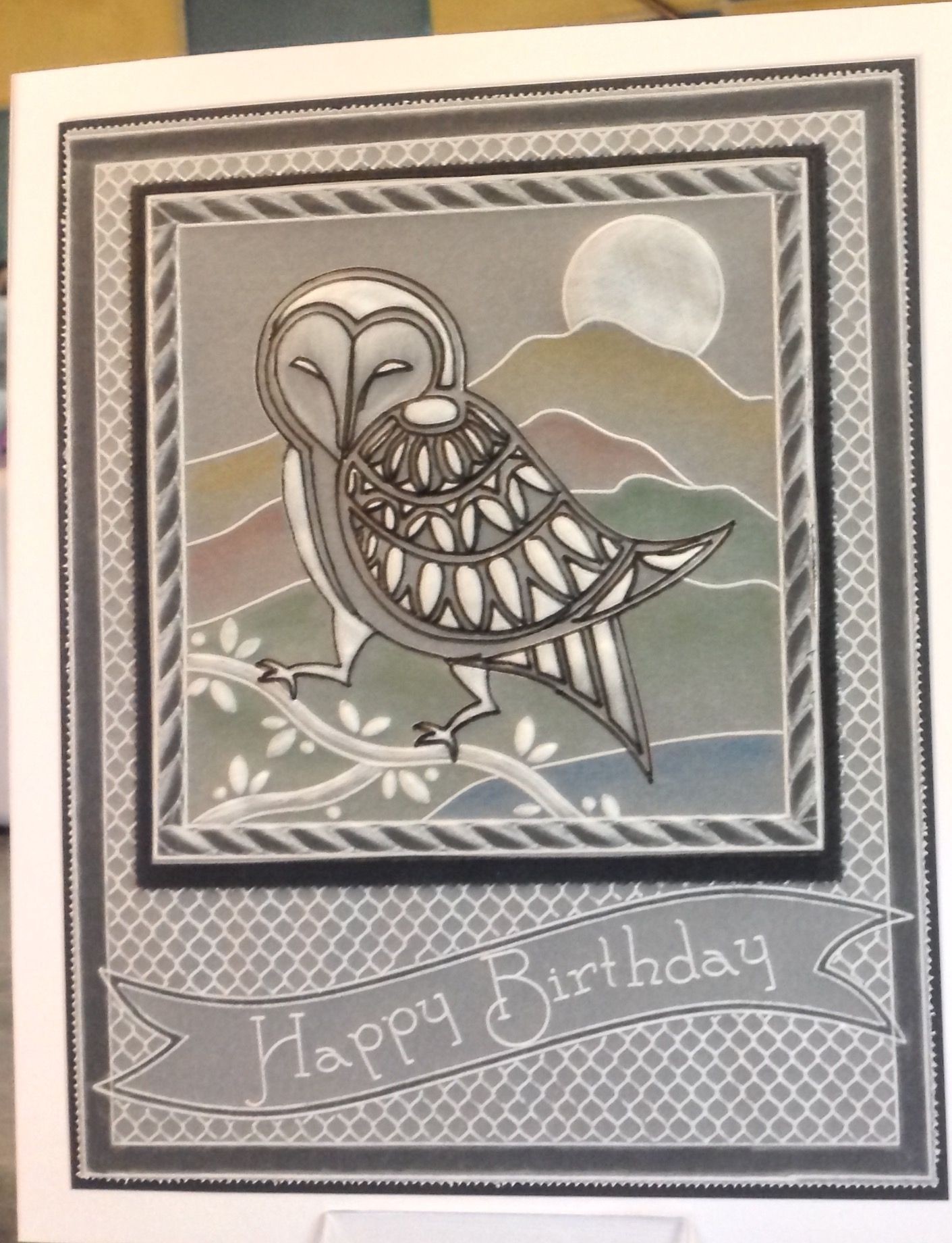 Owl Papercraft Ndc Owl Groovi Plate Clarity Pinterest
