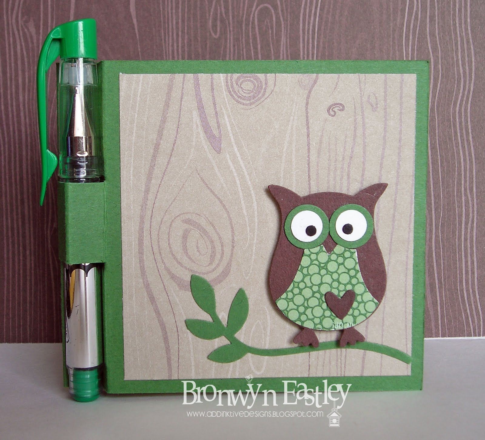 Owl Papercraft Owl Post It Note Holder Stationery Pinterest