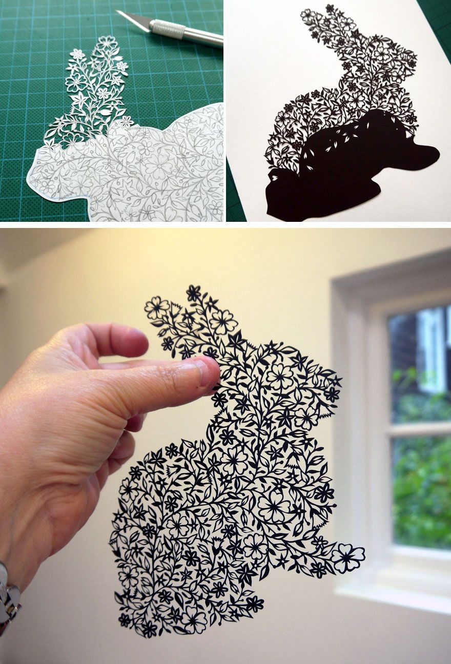 Papercraft Artists Artist Hand Cuts Insanely Intricate Paper Art From Single Sheets