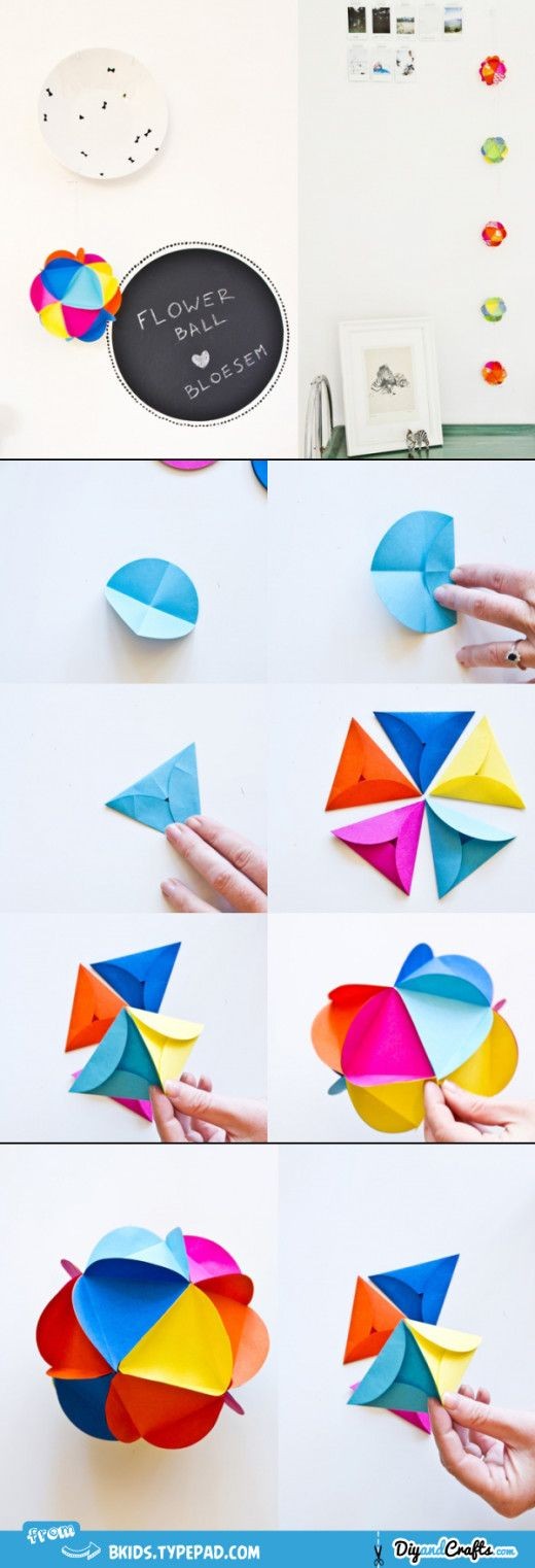 Papercraft Ball Paper Flower Ball Diy and Crafts I Could See Using these Flowers