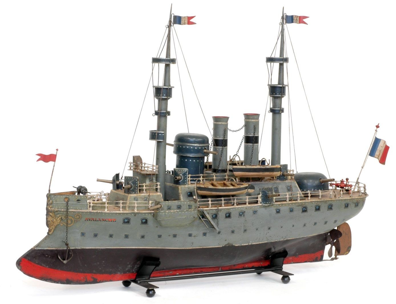 Papercraft Battleship Early Battleship toys