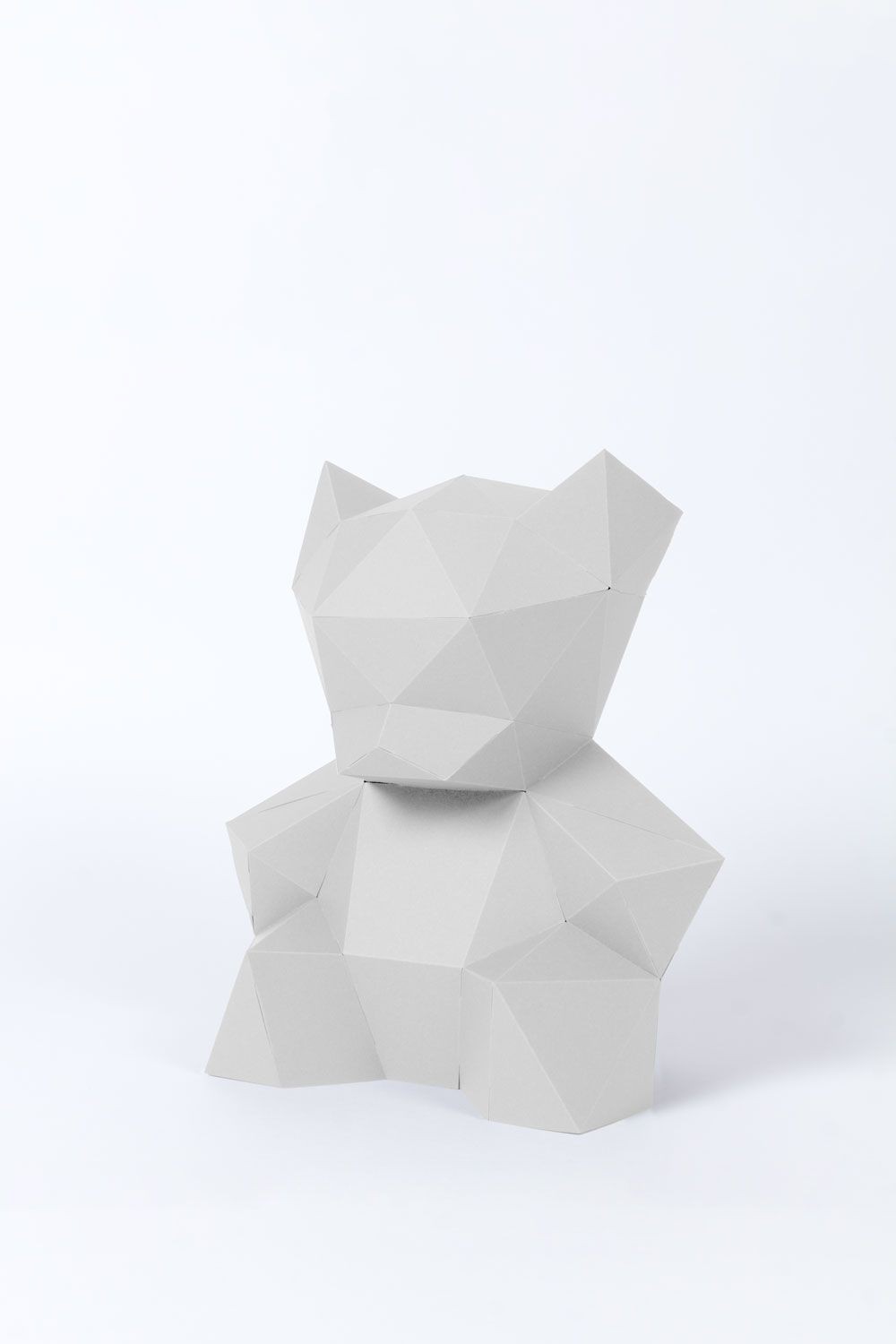 paper craft teddy bear