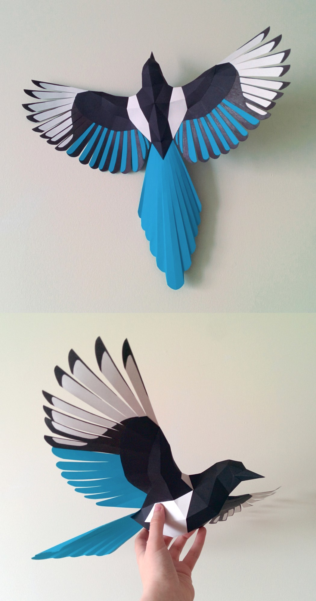 Papercraft Bird Beautiful Bird Made Of Paper Papersculptures â¡