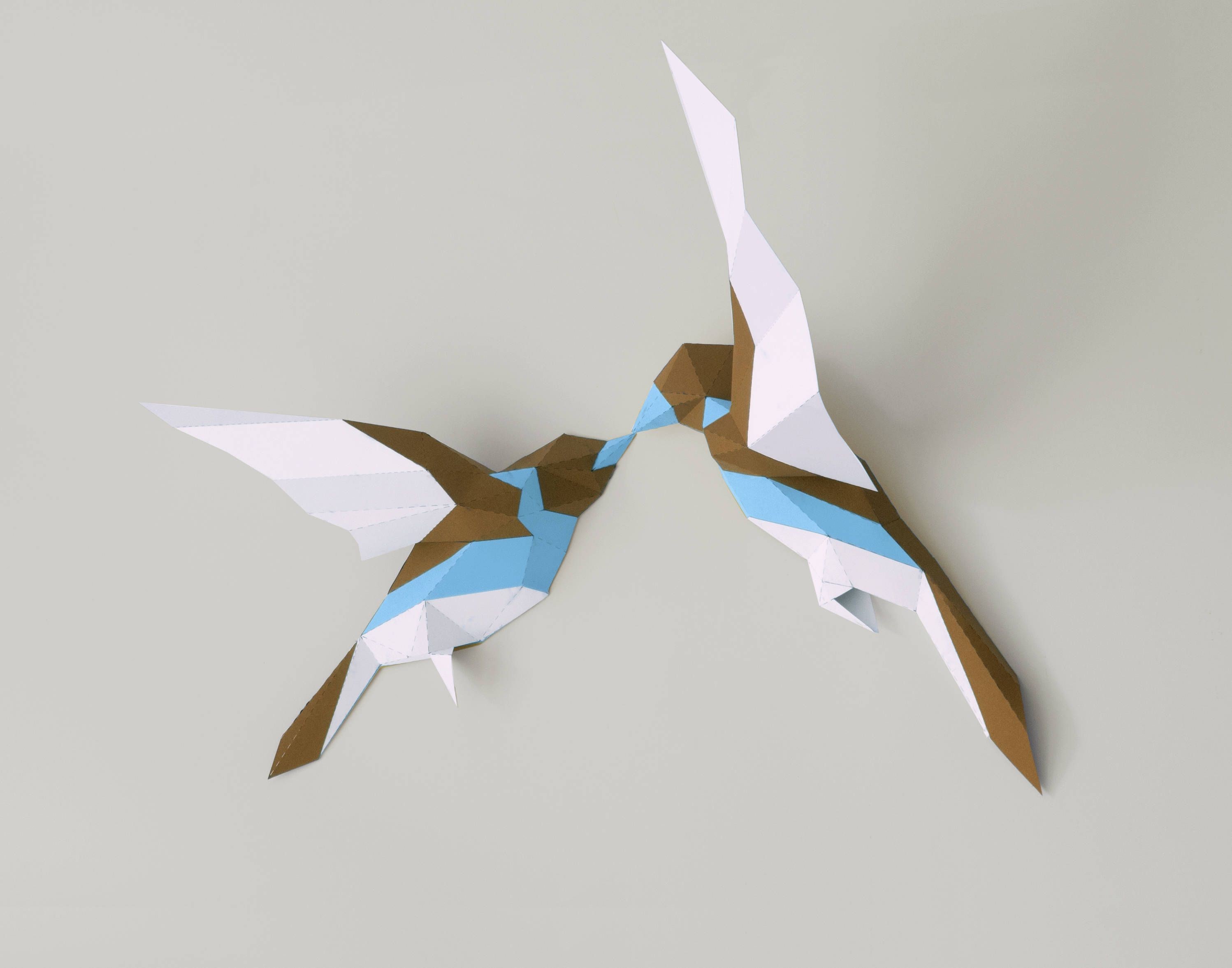 Printable Papercraft Birds