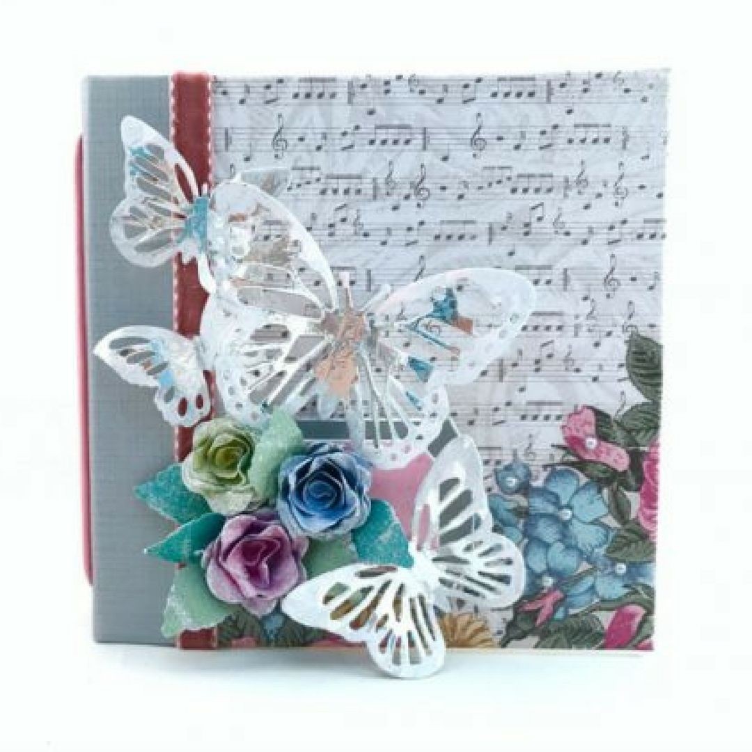 Papercraft butterfly Papercraft Album Using Cutting A Great Craft Idea with A Spring