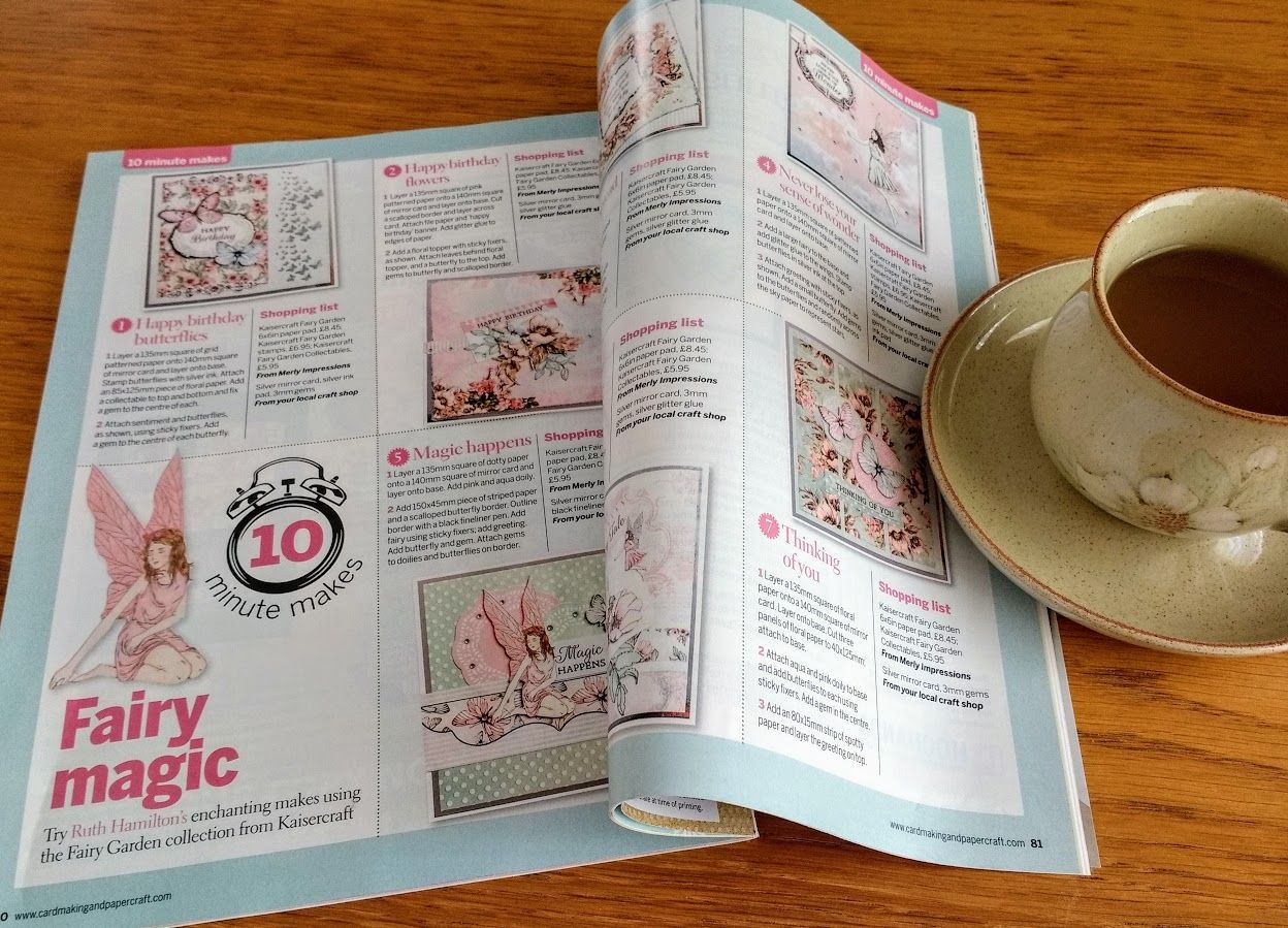 Papercraft Cafe Cardmaking and Papercraft issue 181 April 2018