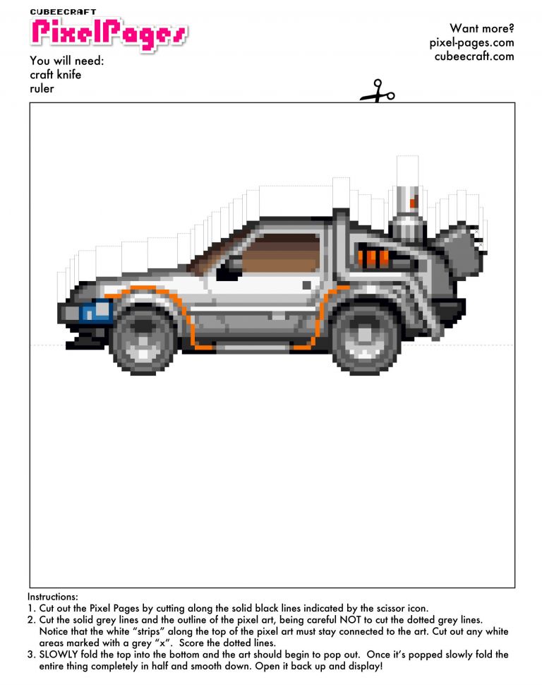 Printable Papercraft Car - Printable Papercrafts - Printable Papercrafts