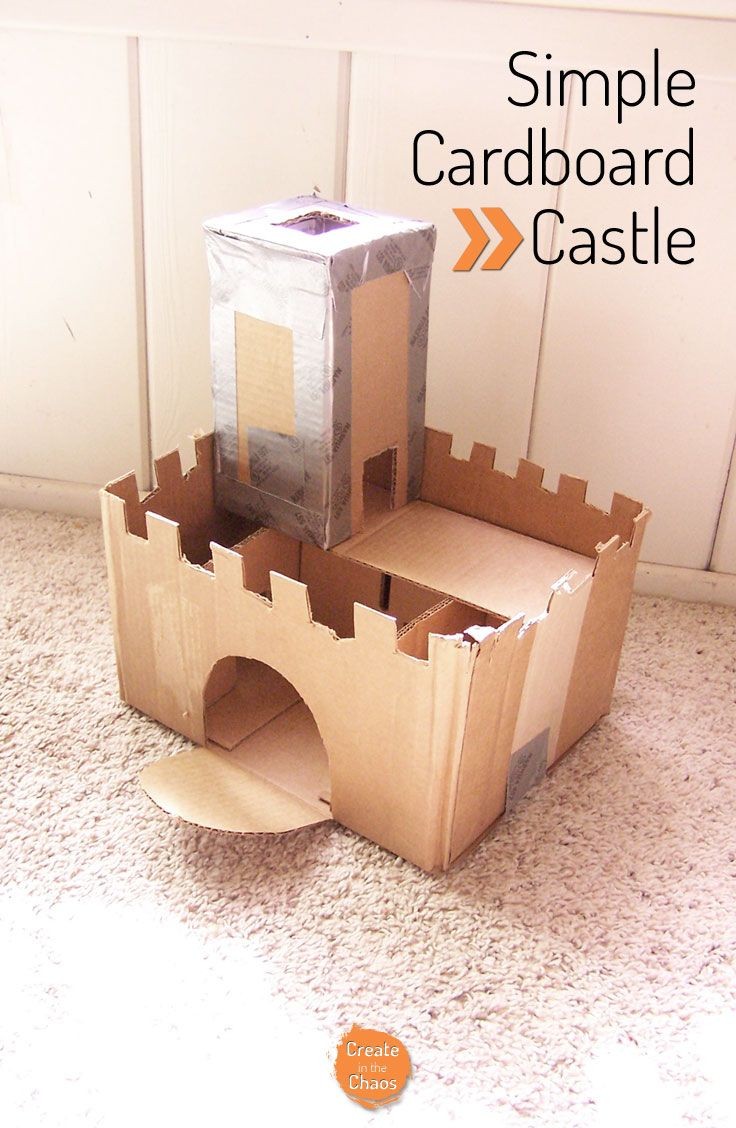 Papercraft Castle Cardboard Castle All Things Creative Pinterest