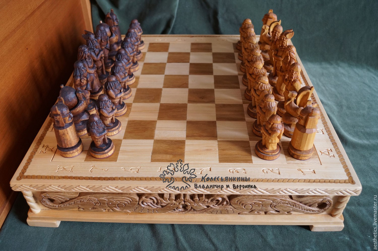 Chess Papercraft Free Template Download
