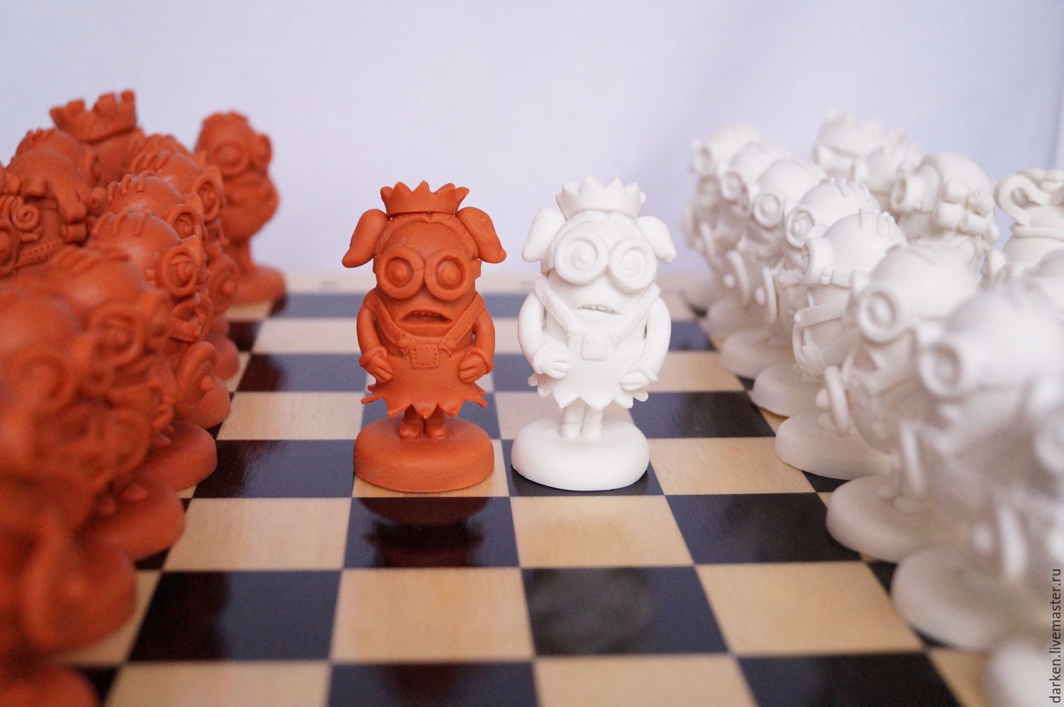 Papercraft Chess Chess Handmade Minions – Shop Online On Livemaster with Shipping