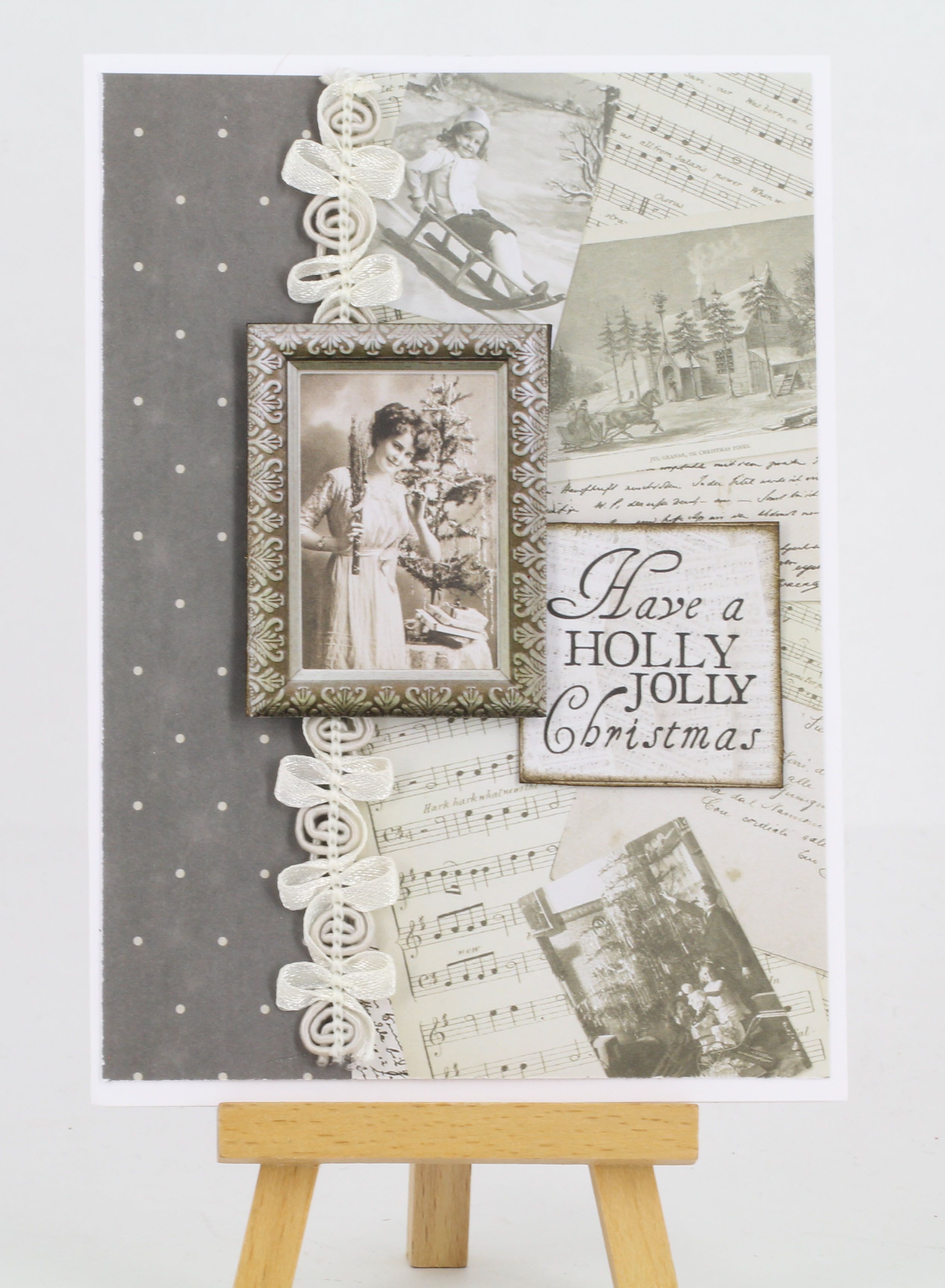 Papercraft Christmas Cards Card by Cheryl Using Kaisercraft Frosted Range