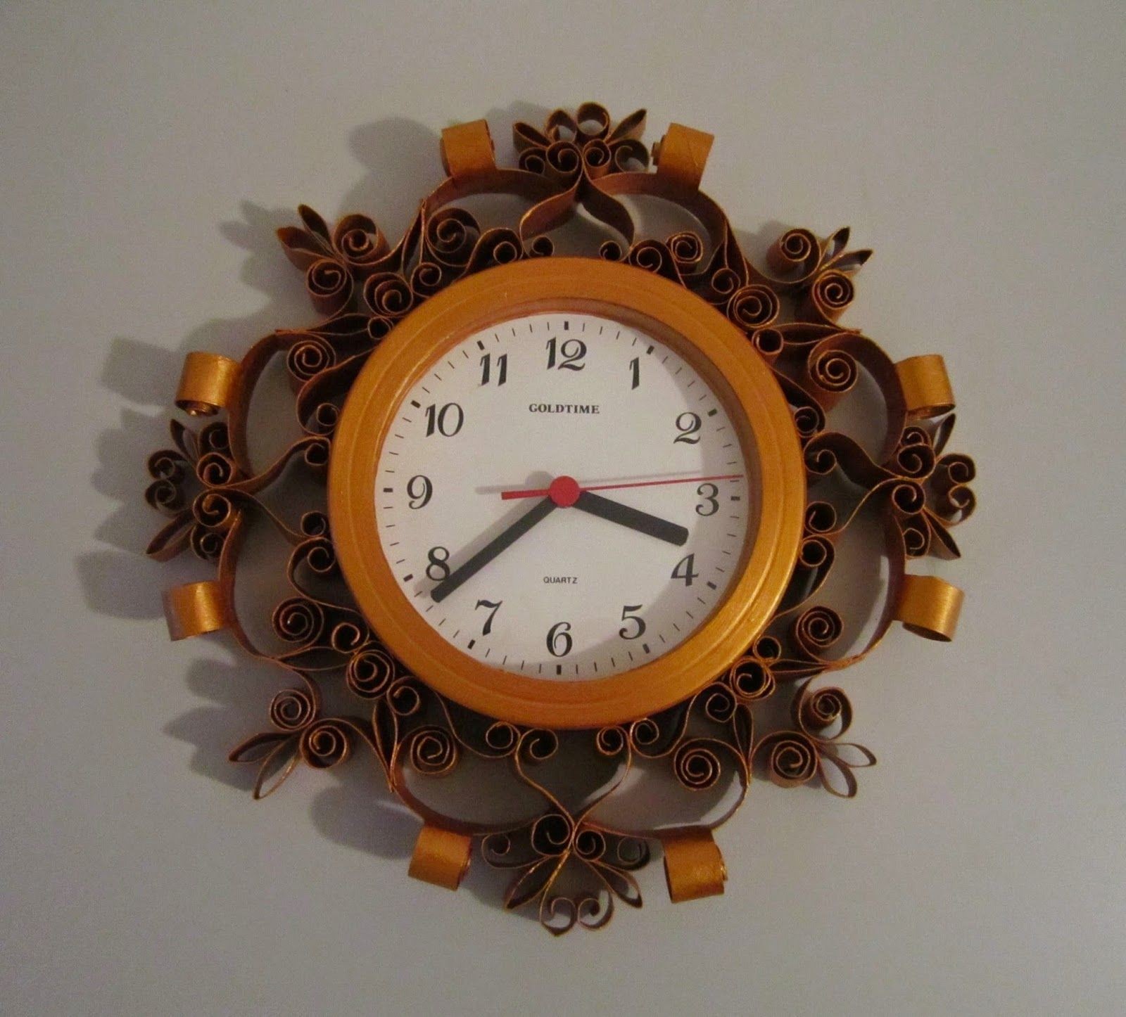 Papercraft Clock Stelledilatta orologio N°9 Craft Pinterest