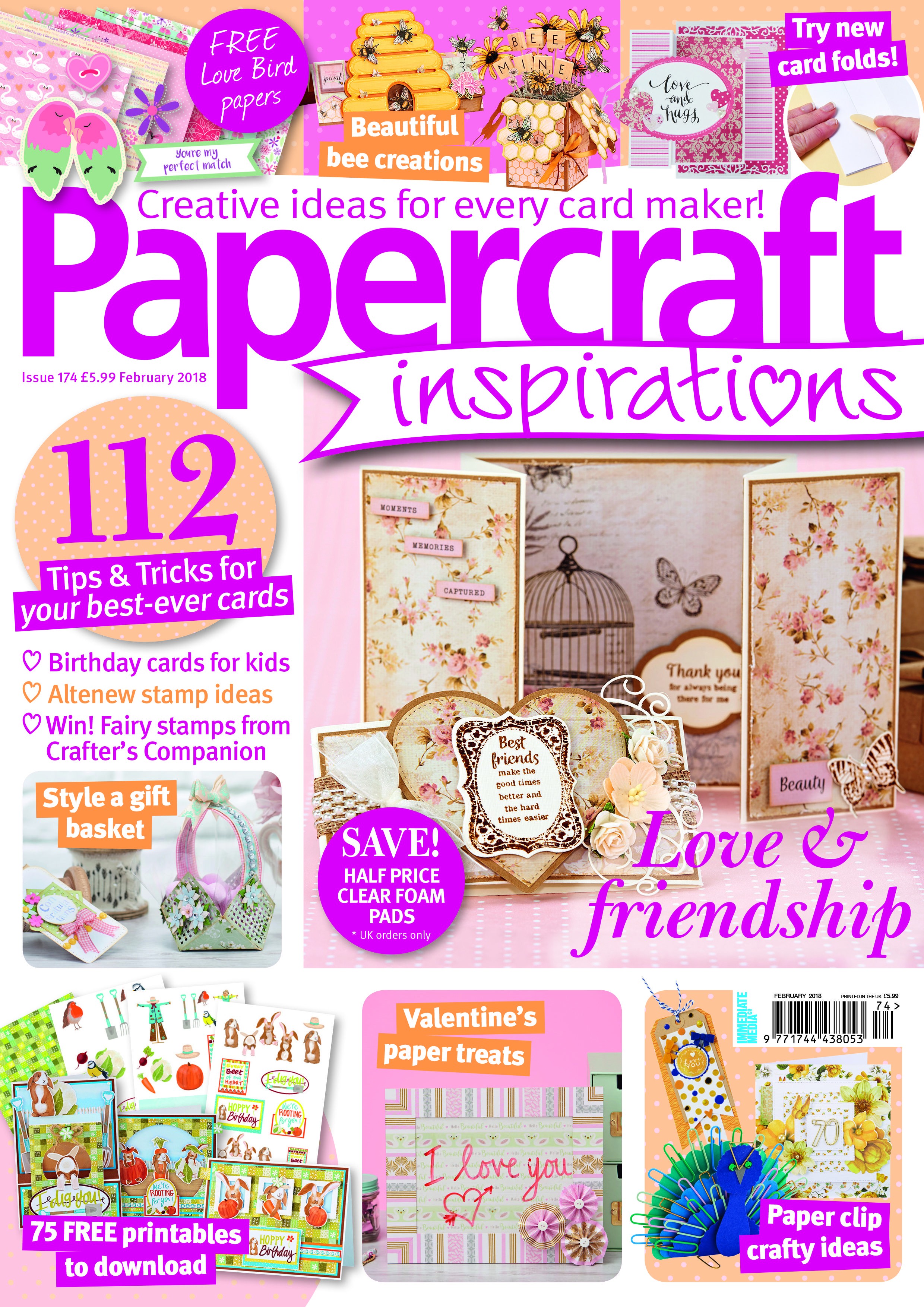 Papercraft Company Papercraft Inspirations Magazine issue 174