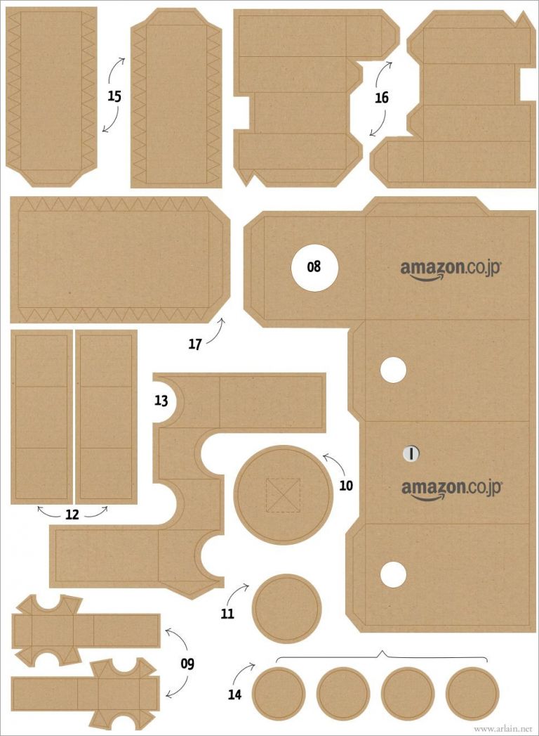 Papercraft Danbo Danbo Papercraft Amazon Printable Papercrafts