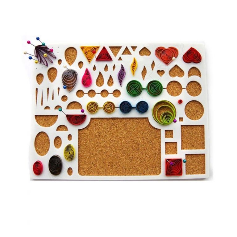 Papercraft Diy Paper Quilling tools Diy Kit Papercraft Work Board ...