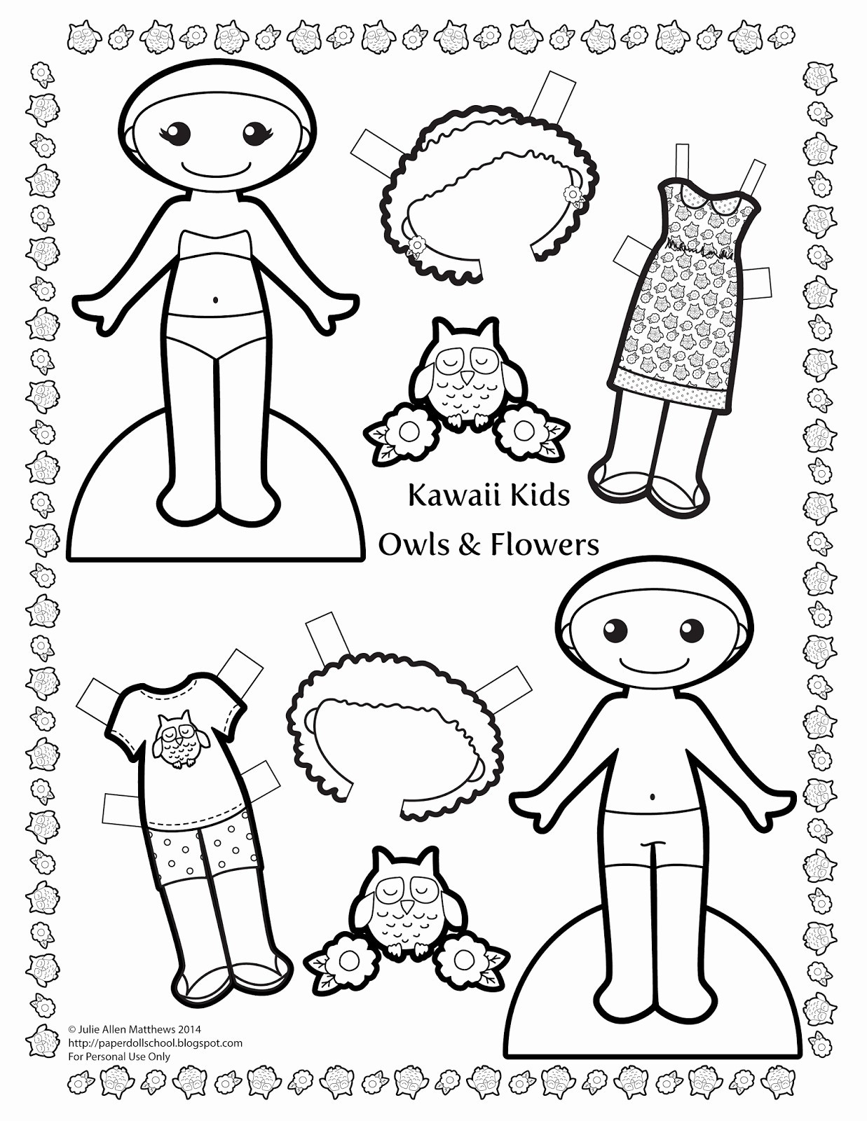 Papercraft Dolls Paper Doll Coloring Pages Inspirational 322 Best Black & White Paper