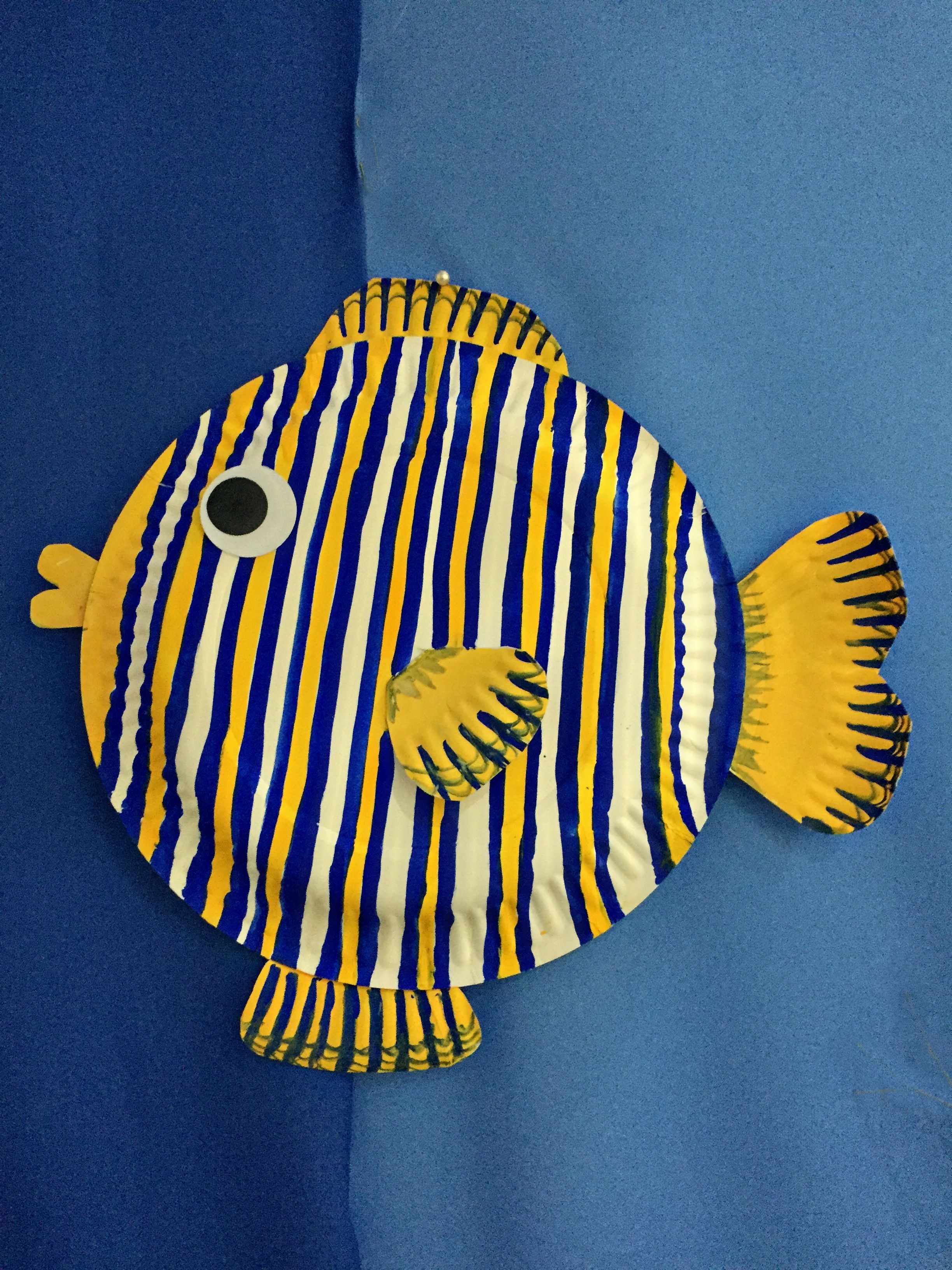 Papercraft Fish Paper Plate Fish … Sea Decor