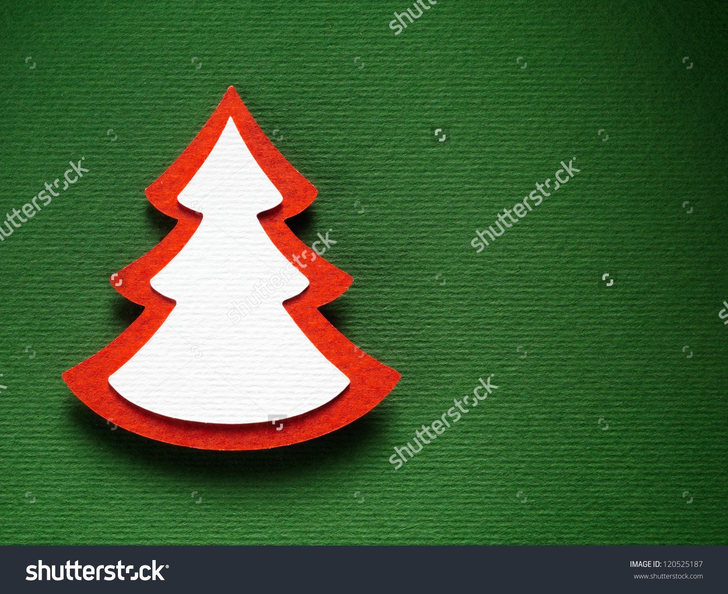 Papercraft for Christmas Christmas Tree Paper Cutting Design Papercraft Card Stock