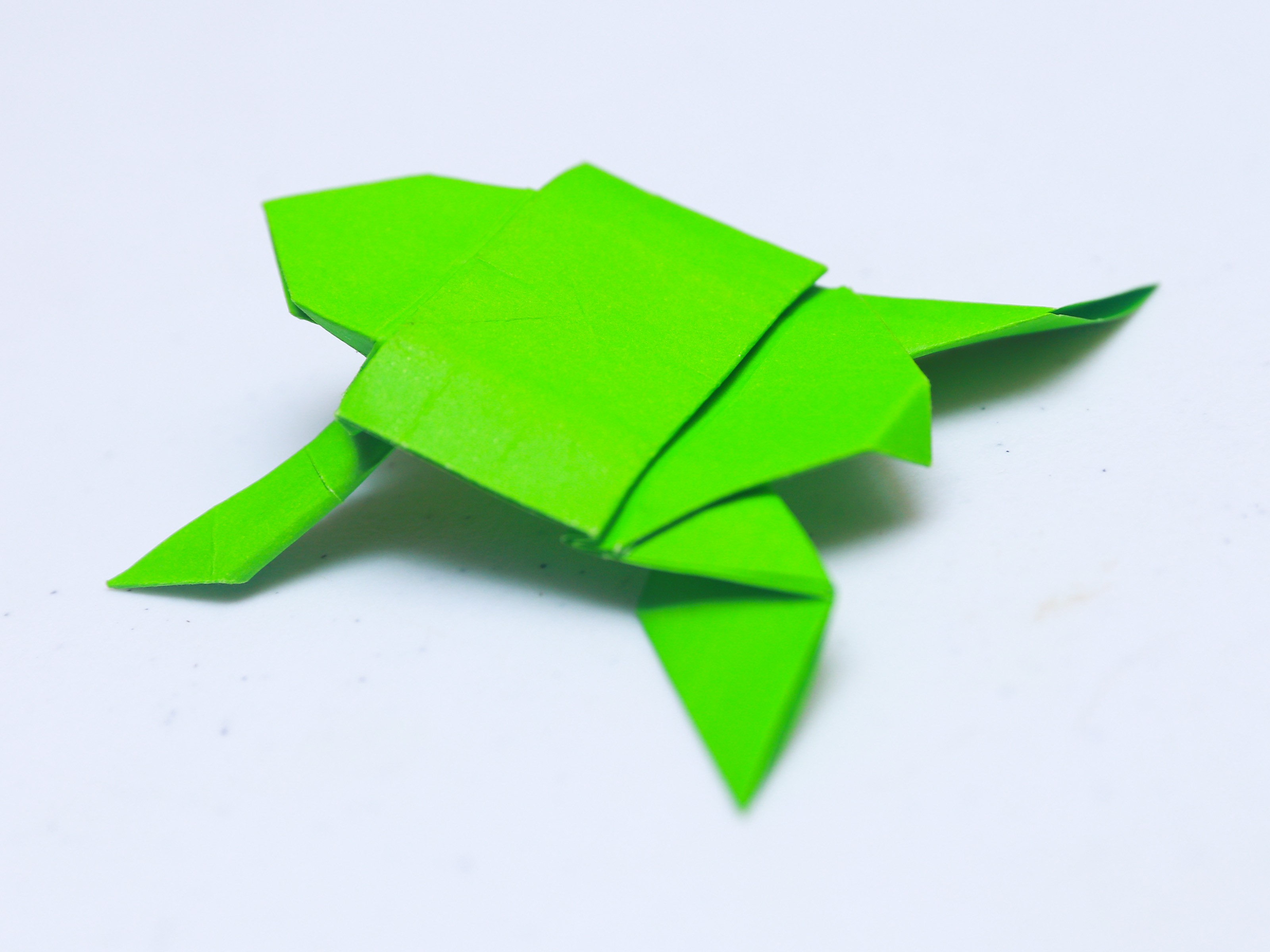 Papercraft Frog How To Make An Origami Turtle With Wikihow