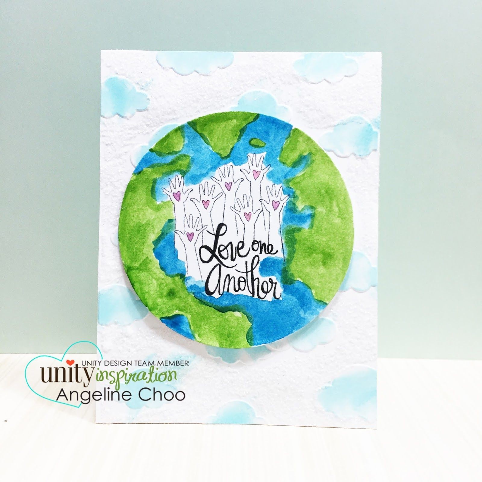Papercraft Globe Scrappyscrappy Frenzy Of Unity Cards [new Videos] Love One