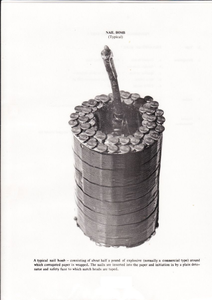 Papercraft Grenade Nail Bomb United Kingdom Ira Pinterest