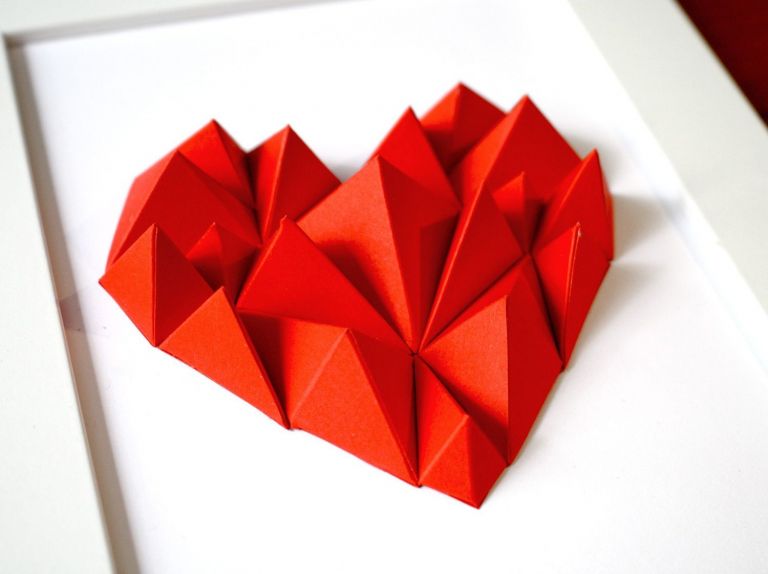 Papercraft Heart Diy Paper Heart by Alta Papercraft Make It Pinterest ...