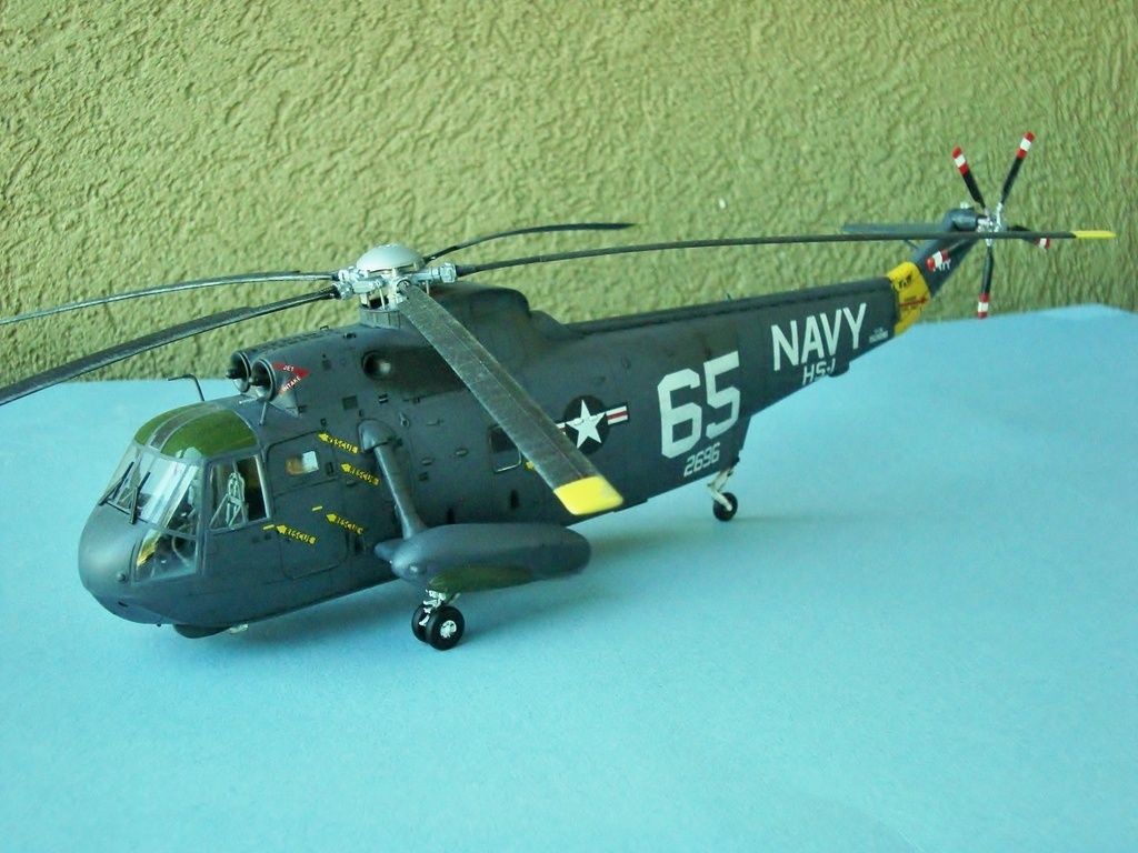 Papercraft Helicopter Hasegawa 1 48th Scale Sh 3h Seaking