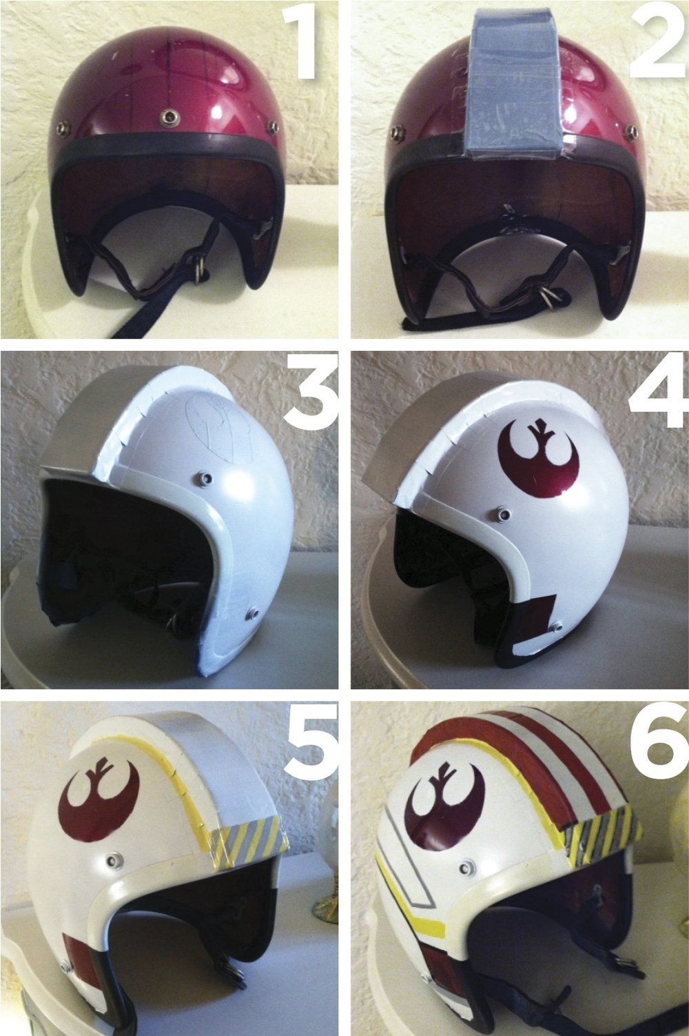 Papercraft Helmet Celebrate Cosplay Week Diy X Wing Pilot Costume