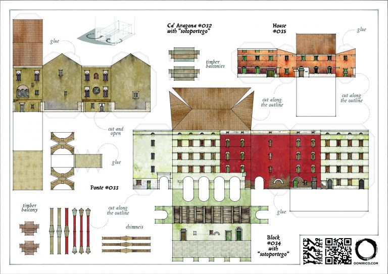 Papercraft Houses Vintage House Papercraft Template Printable Papercrafts Printable Papercrafts