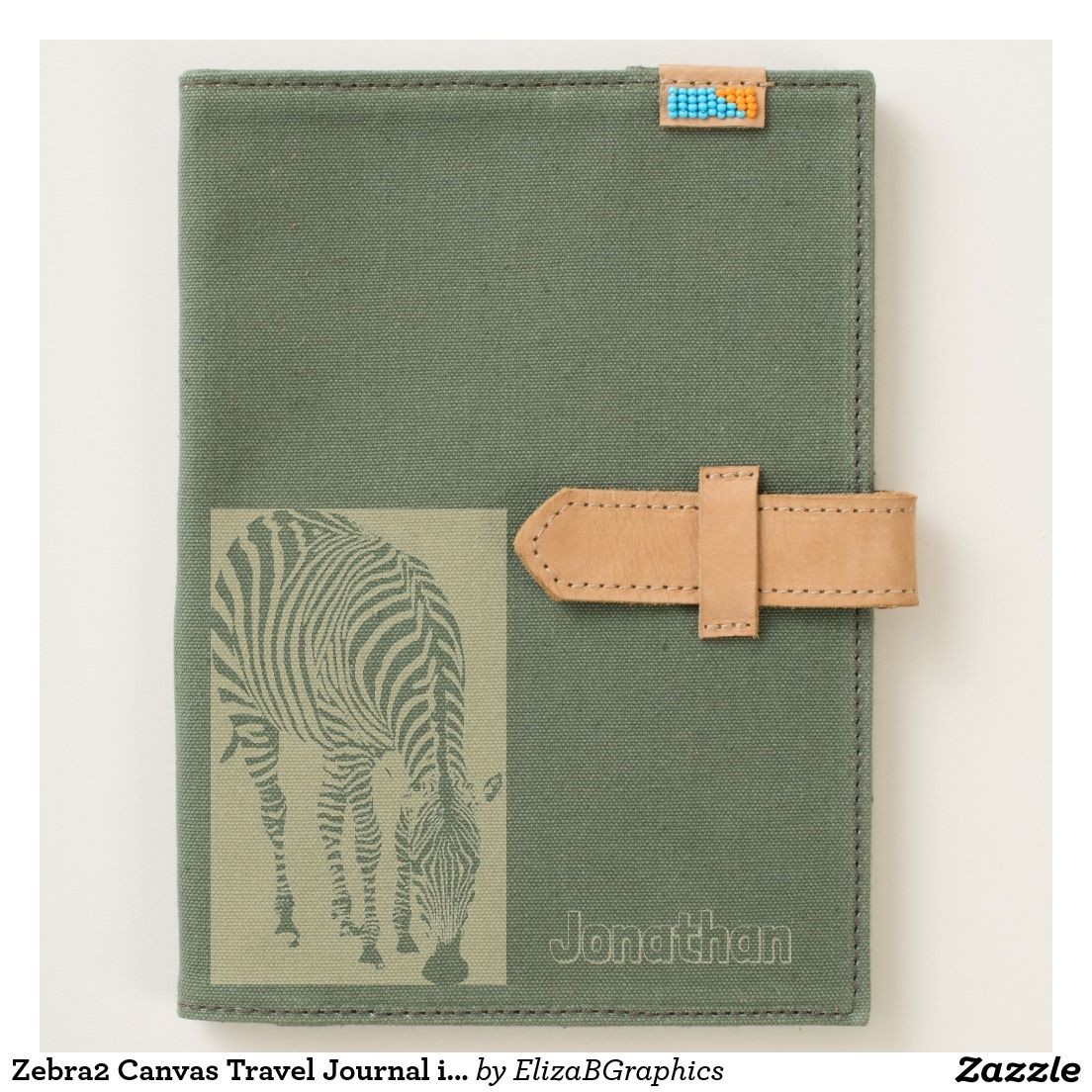 Papercraft Ipad Zebra2 Canvas Travel Journal Ipad Mini Case Journal Moleskine