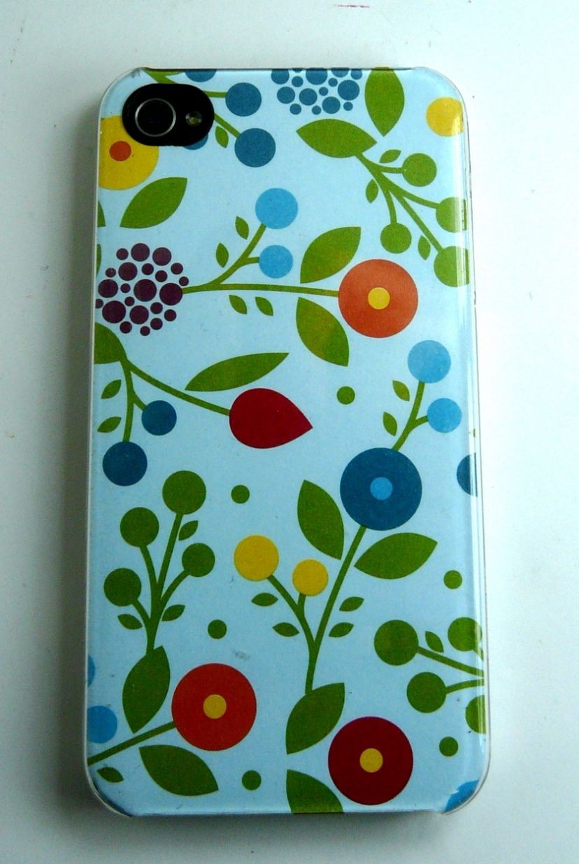 Papercraft iPhone Use Stampin Up Designer Paper to Decorate iPhone