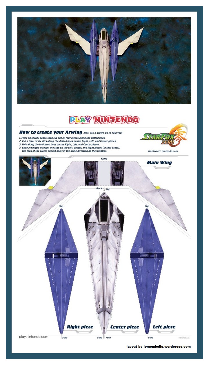 Papercraft Jet Pin by Hannah Crosby On Star Fox Pinterest