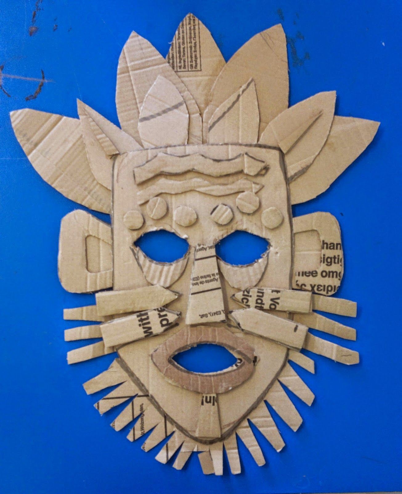 Papercraft Mask Art2dye4 Artist In Focus Pablo Picasso & African Masks