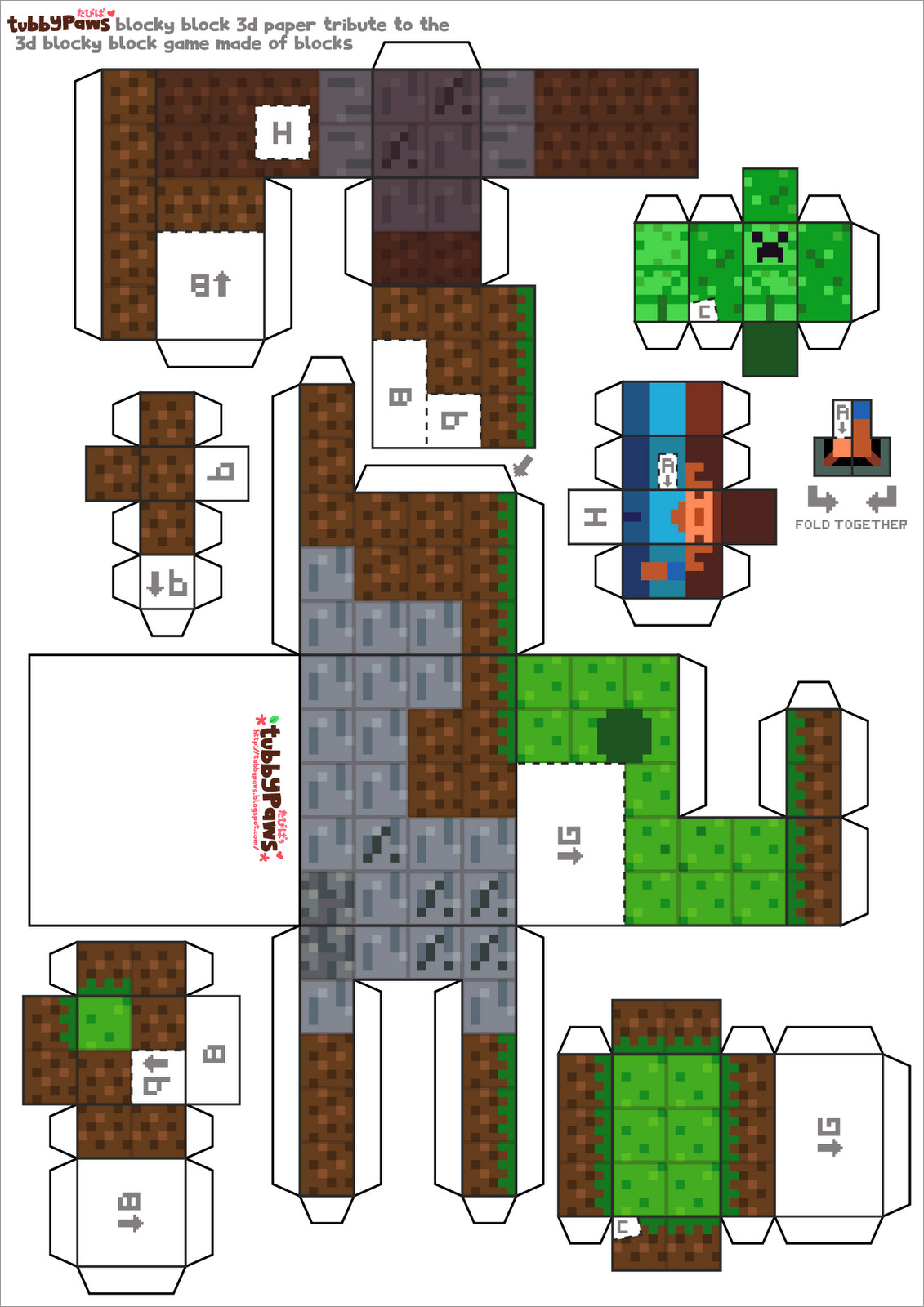 Free Printable Minecraft Skins PRINTABLE TEMPLATES