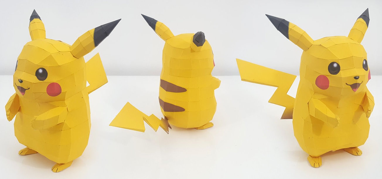 Papercraft Pikachu 81 Papercraft Pokemon Pikachu to See Printable Version