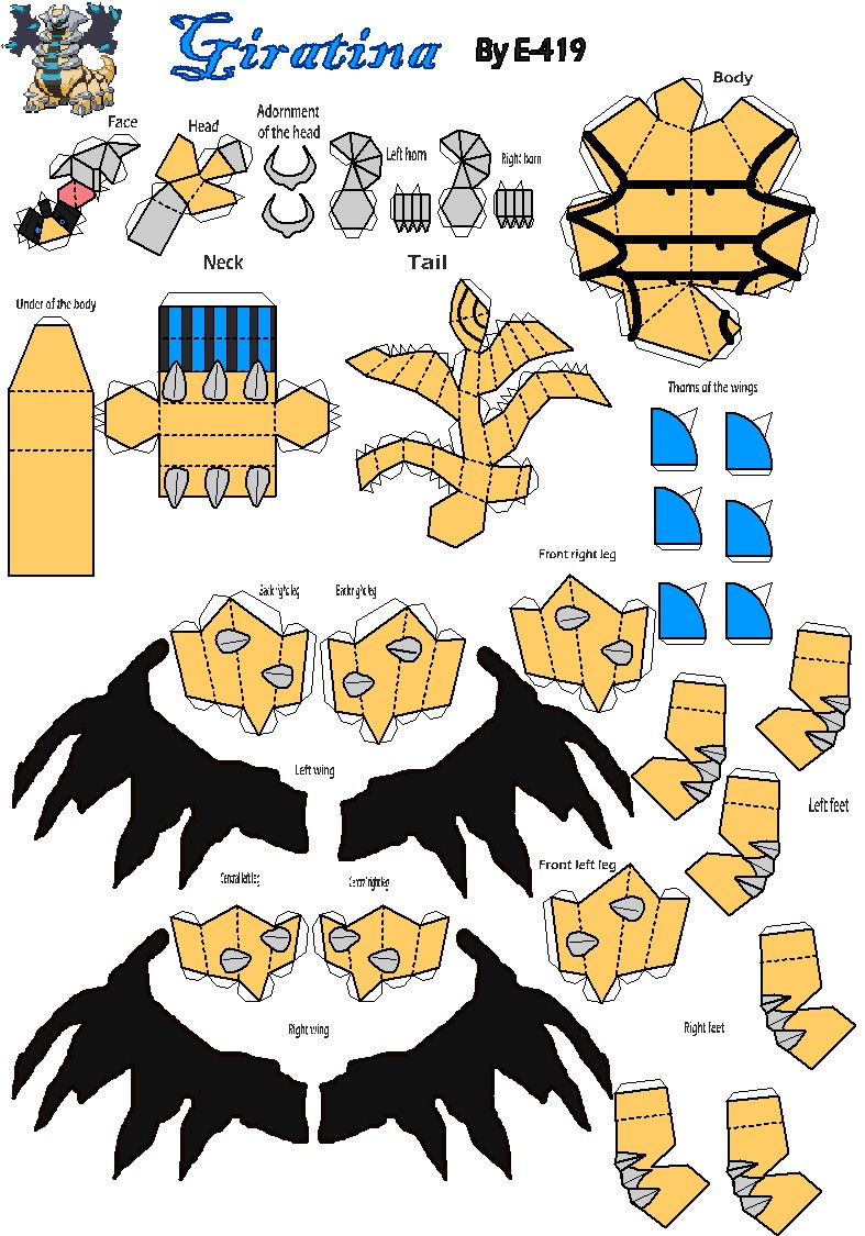 Papercraft Pikachu Pokemon Papercraft Pikachu Print Out Printable Paper