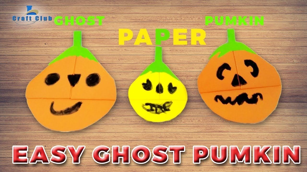 Papercraft Pumpkin Easy Pumpkin Emoji Bookmark Hd Jack O Lantern Diy Halloween
