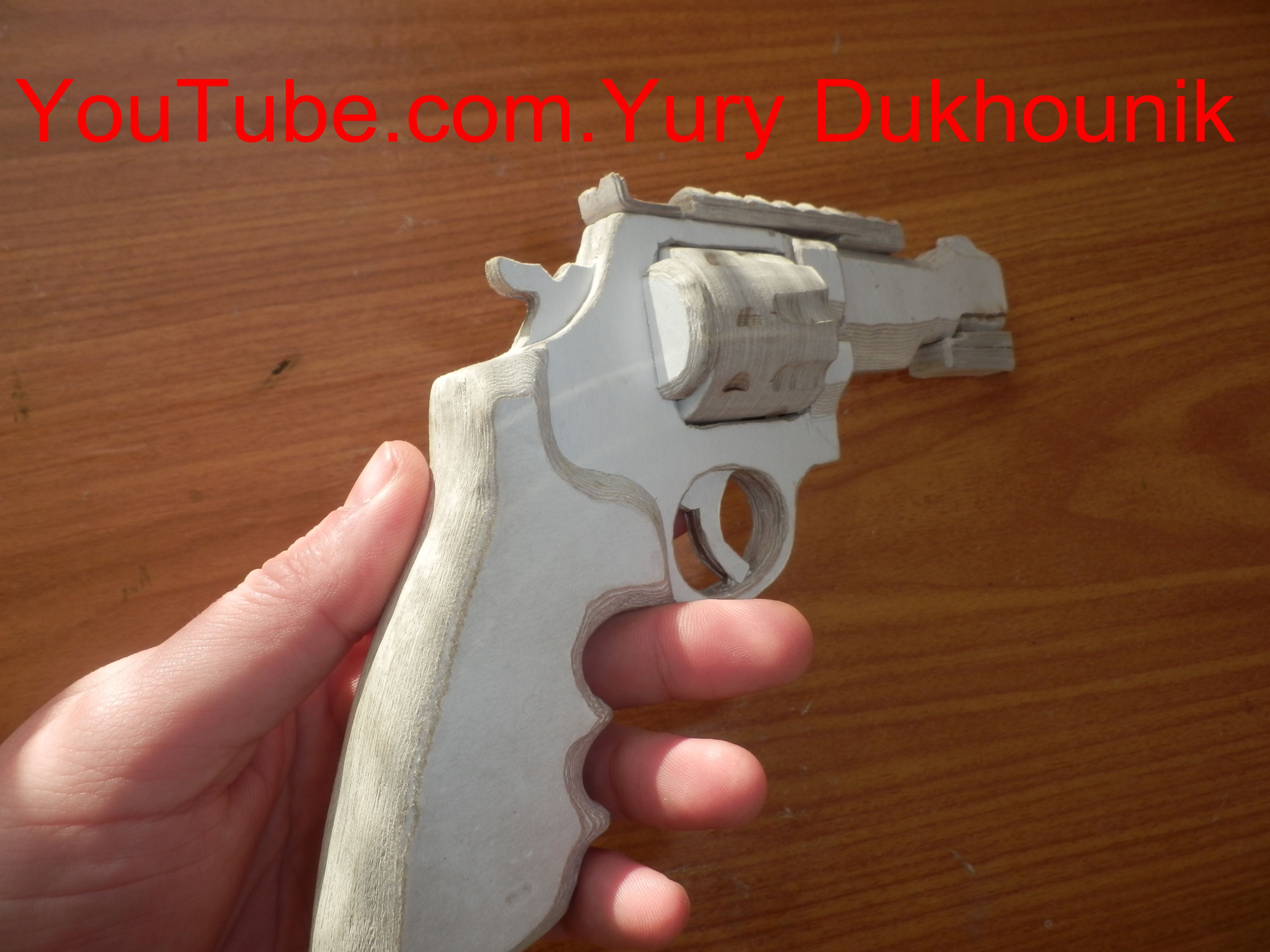 Papercraft Revolver Pin by Yurydukhounik On How to Make A Gun Revolver R8 Paper