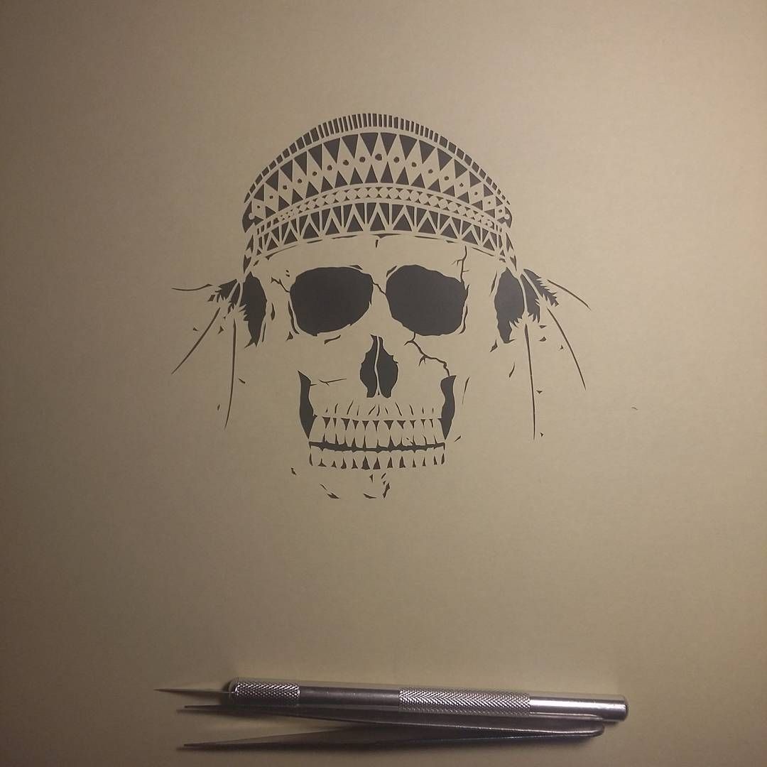 Papercraft Skull Skull In Progress ðð â· Mix