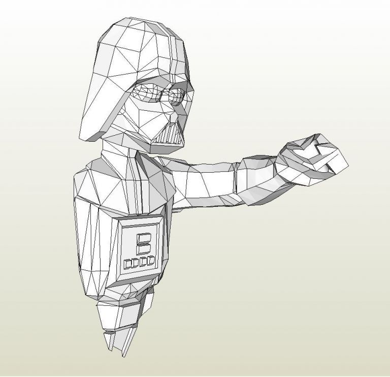 Papercraft Star Wars Descargable De R2 D2 De Star Wars Para Maqueta 3d Printable Papercrafts