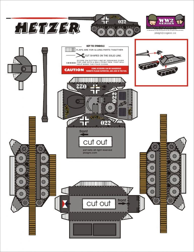 Papercraft Tank Free Download Tank Papercraft Printable Papercrafts Vrogue