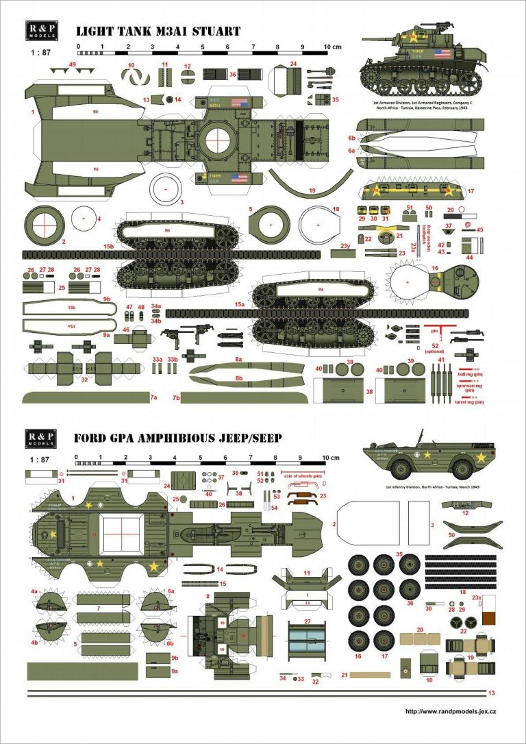 Papercraft Tank T 60 Tank Papercraft Printable Papercrafts