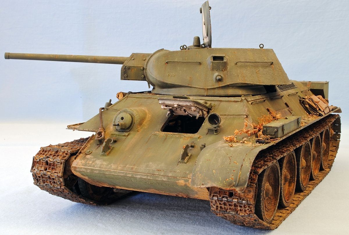 Papercraft Tank T34 76 Model 1942 Factory No 112 the 1 16 Scaletrumpeter Kit