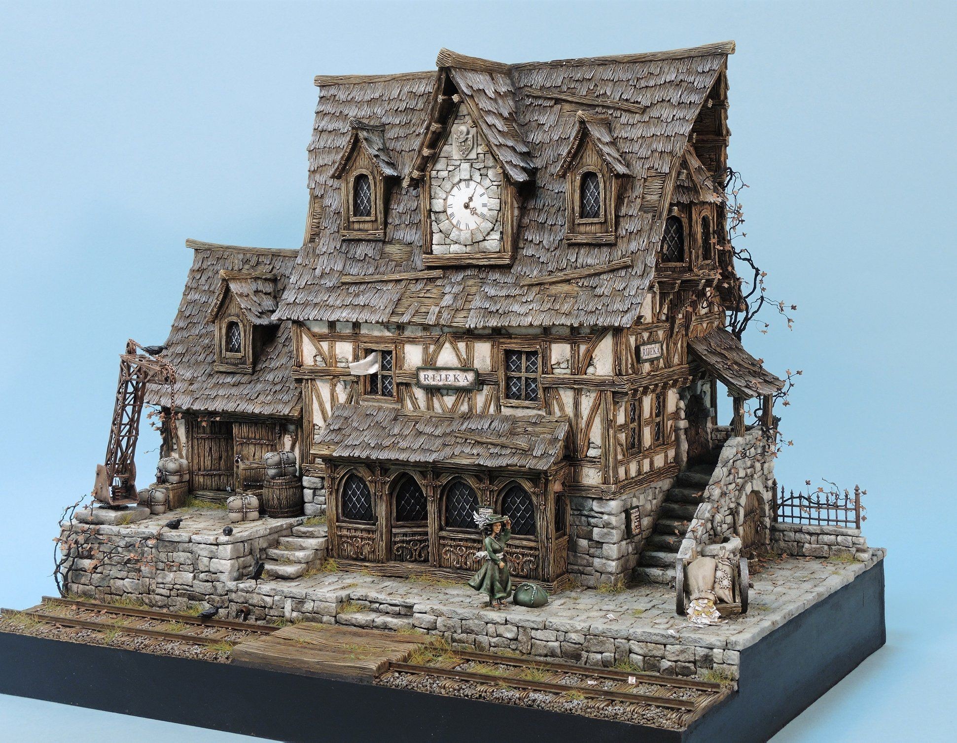 Papercraft Terrain Tabletopworld Painting P2018 02 Dioramas Terrain