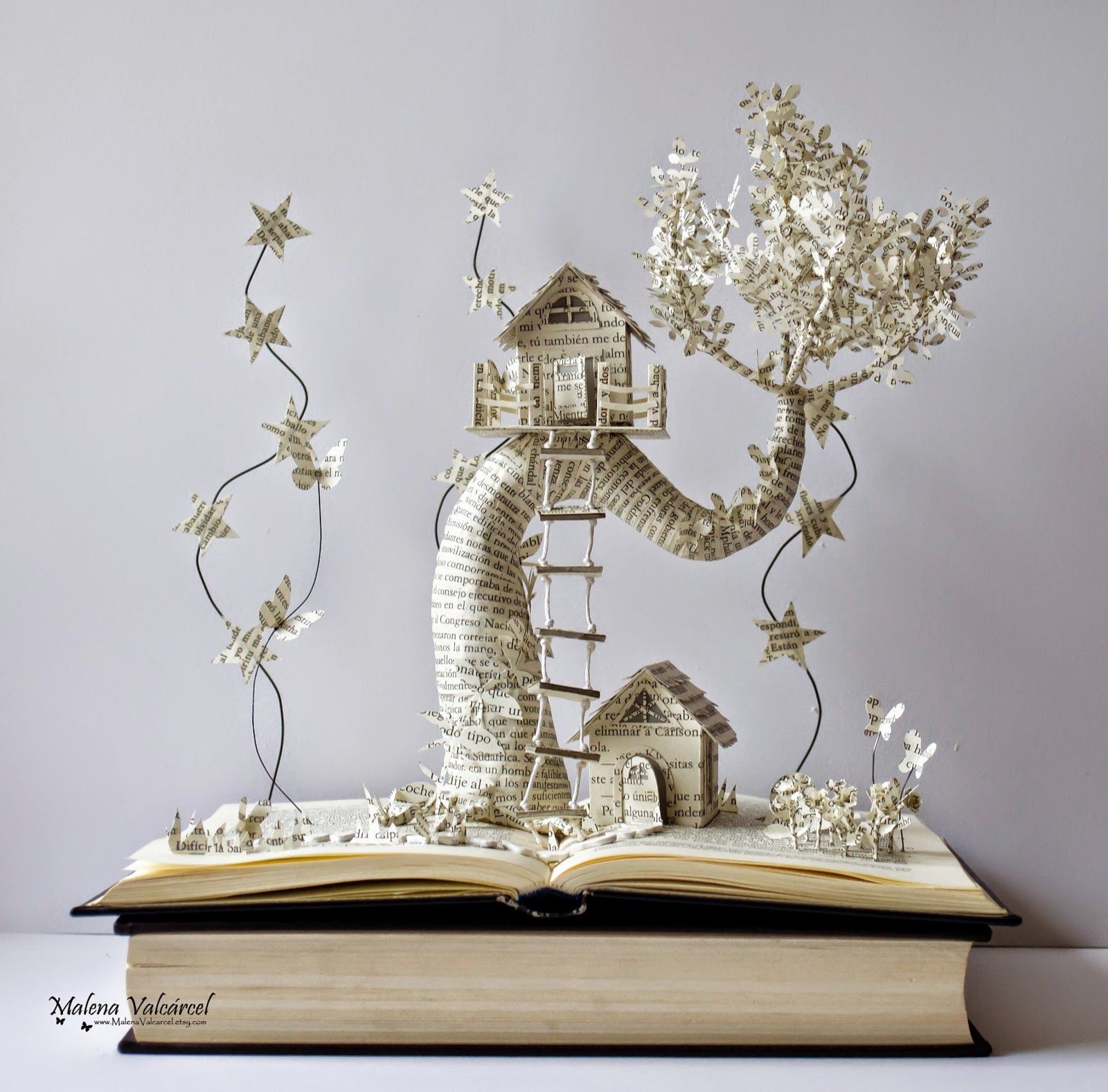 Papercraft Tree Related Image Book Art Pinterest
